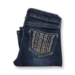 Wrangler Rock 47 Jeans 27 X 36 Long Inseam